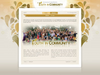 youth-in-community.org Webseite Vorschau