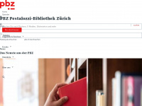 pbz.ch Webseite Vorschau