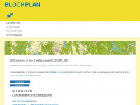 blochplan.de Webseite Vorschau