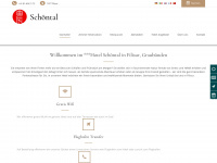 schoental.ch Webseite Vorschau