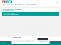 staves.cz Webseite Vorschau