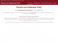 pension-doberanerplatz.de Webseite Vorschau
