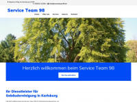 serviceteam98.de Webseite Vorschau