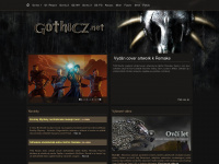 gothicz.net Webseite Vorschau