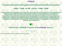 ihwm.de Webseite Vorschau