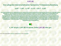 ilist.de Webseite Vorschau