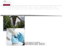 tierarzt-wuppertal.de Webseite Vorschau