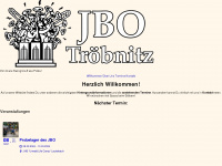 jbo-troebnitz.de Webseite Vorschau