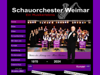 schauorchester.de Webseite Vorschau
