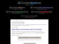 christianrock.net Webseite Vorschau