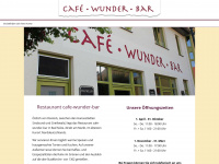 cafe-wunder-bar.de Webseite Vorschau