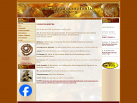 fossils.de Webseite Vorschau