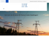 ifk.at Webseite Vorschau