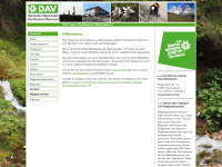 alpenverein-hochtaunus.de Webseite Vorschau