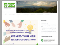 jdav-sachsen.de Webseite Vorschau