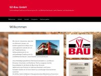 sz-bau.de Webseite Vorschau