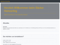 backshop-heinzerling.de Webseite Vorschau