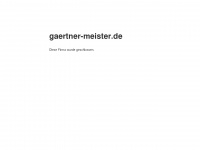 gaertner-meister.de Webseite Vorschau