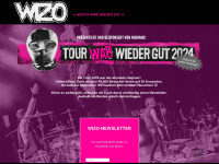 wizo.de Webseite Vorschau