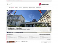 landgericht-bueckeburg.niedersachsen.de Webseite Vorschau