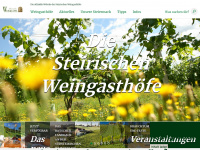 weinblattl.at Webseite Vorschau
