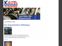 auto-koehler-wittenburg.de Webseite Vorschau