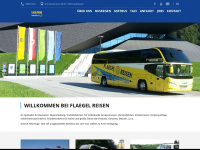 flaegel-reisen.de Webseite Vorschau