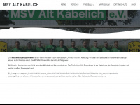 msv-alt-kaebelich.de Webseite Vorschau