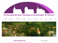 kirchengemeinde-dersekow.de Webseite Vorschau