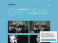 hanshagen.com Webseite Vorschau