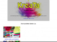 kreata.de Webseite Vorschau