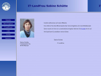 sabine-schuette.de Webseite Vorschau