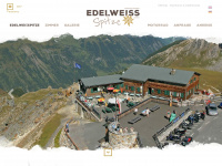 edelweissspitze.at Webseite Vorschau