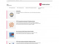 ppp.niedersachsen.de Webseite Vorschau