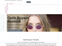 optik-boysen.de Webseite Vorschau