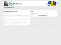 psacheck.de Webseite Vorschau