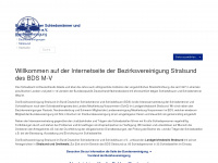 bds-stralsund.de Webseite Vorschau