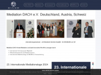 mediation-dach.com Webseite Vorschau
