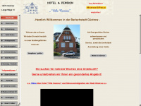 hotel-camenz.de Webseite Vorschau
