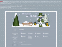 art-of-gaby.alhelm.net Webseite Vorschau