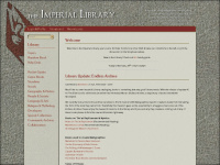 imperial-library.info Webseite Vorschau