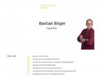 bastianboeger.de Webseite Vorschau