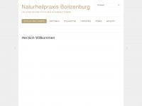 naturheilpraxis-boitzenburg.de Webseite Vorschau