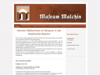 museum-malchin.de Webseite Vorschau