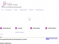 zahnarzt-dr-griess.de Webseite Vorschau