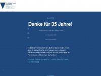 zahnarzt-drfuchs.de Webseite Vorschau