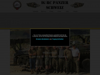 rcpanzer.ch Webseite Vorschau