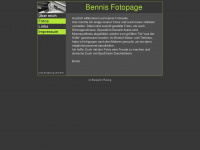 bennis-fotopage.de Webseite Vorschau