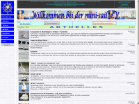 mini-sail.de Webseite Vorschau
