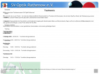 tischtennis-rathenow.de Webseite Vorschau